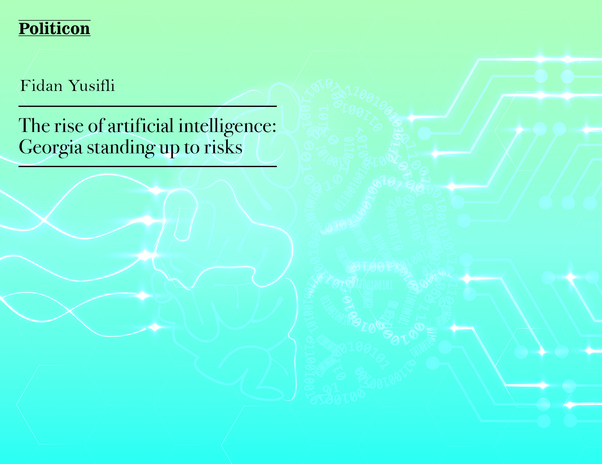 Süni intellektin yüksəlişi: Gürcüstan risklərə qarşı